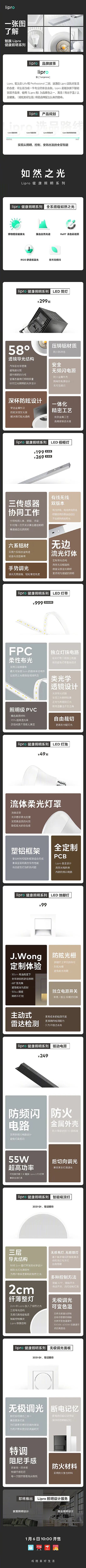 49元-999元 魅族Lipro健康照明全系售价公布：两图看懂(图2)